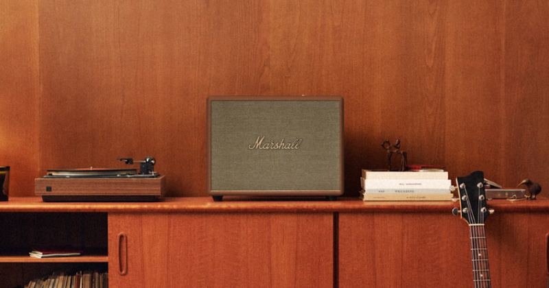 Hãng Marshall chính thức mở bán phiên bản màu Brown mới nhất của Loa Marshall Woburn III