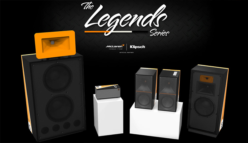 Klipsch hợp tác với McLaren đem tới Legends Series Klipsch hợp tác với McLaren đem tới Legends Series