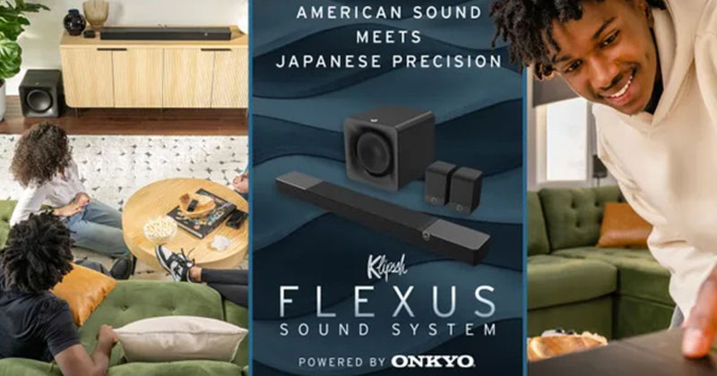 Klipsch ra mắt dòng loa soundbar Flexus: Kết hợp giữa 2 thương hiệu Nhật và Mỹ