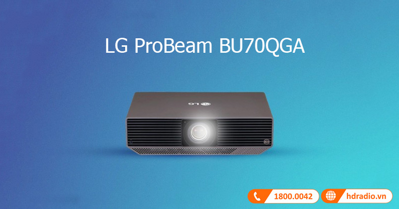 LG ra mắt Máy chiếu LG ProBeam BU70QGA - giải pháp dành cho doanh nghiệp và giáo dục