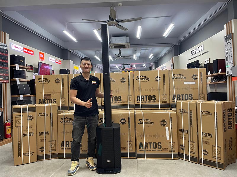 Mẫu loa Column Array mới nhất Soundking Artos1200 chính thức có mặt tại HDRadio từ ngày 27/3/2023 Mẫu loa Column Array mới nhất Soundking Artos1200 chính thức có mặt tại HDRadio từ ngày 27/3/2023