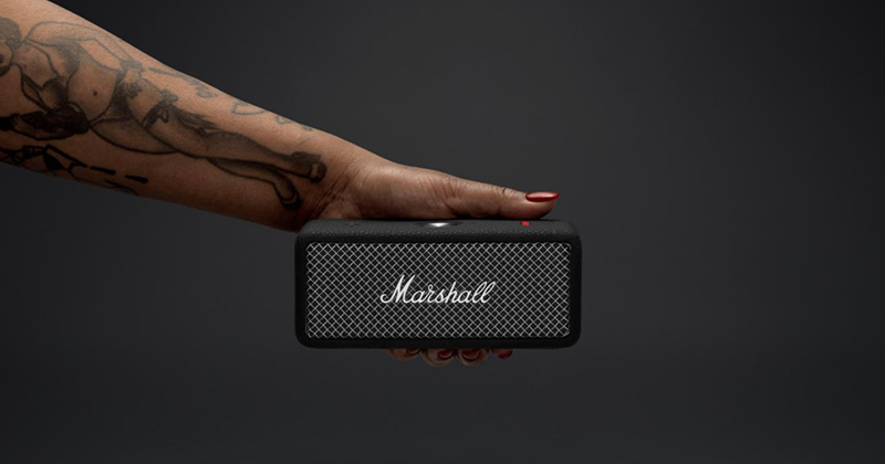 Hãng Marshall bổ sung phiên bản màu Black and Steel cho mẫu loa Emberton II
