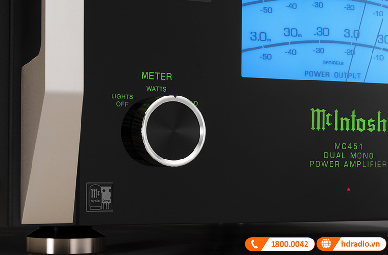 McIntosh ra mắt amply Dual Mono MC451