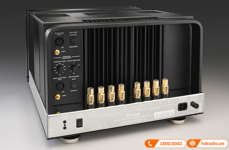 McIntosh ra mắt amply Dual Mono MC451