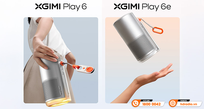hai phien ban xgimi play 6 va play 6e