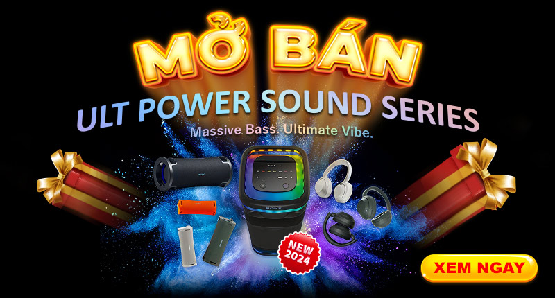 Ưu đãi mở bán dòng Loa Sony ULT mới 2025