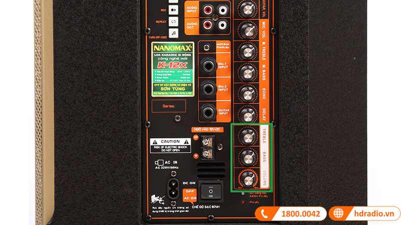 ý nghĩa các nút trên loa kéo