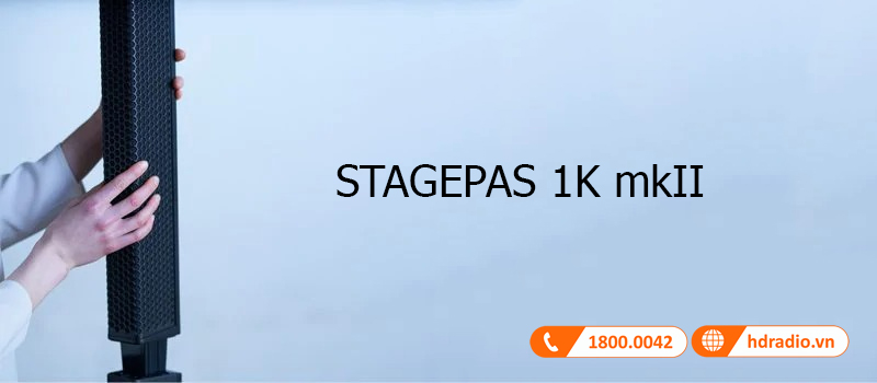 Yamaha gioi thieu phien ban loa STAGEPAS 1K mkII