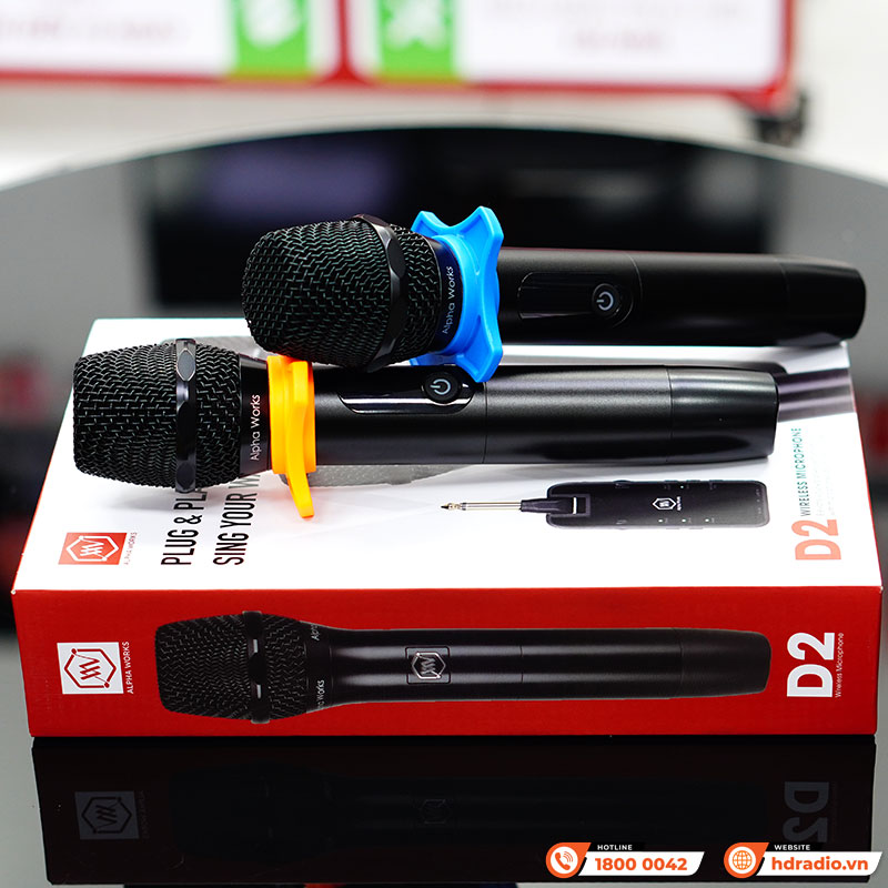 Micro Không Dây Alpha Works D2