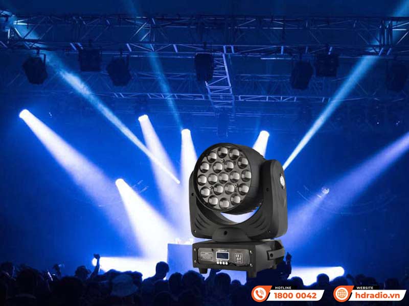 Đèn ZYT-LED 19x12w Focus Moving