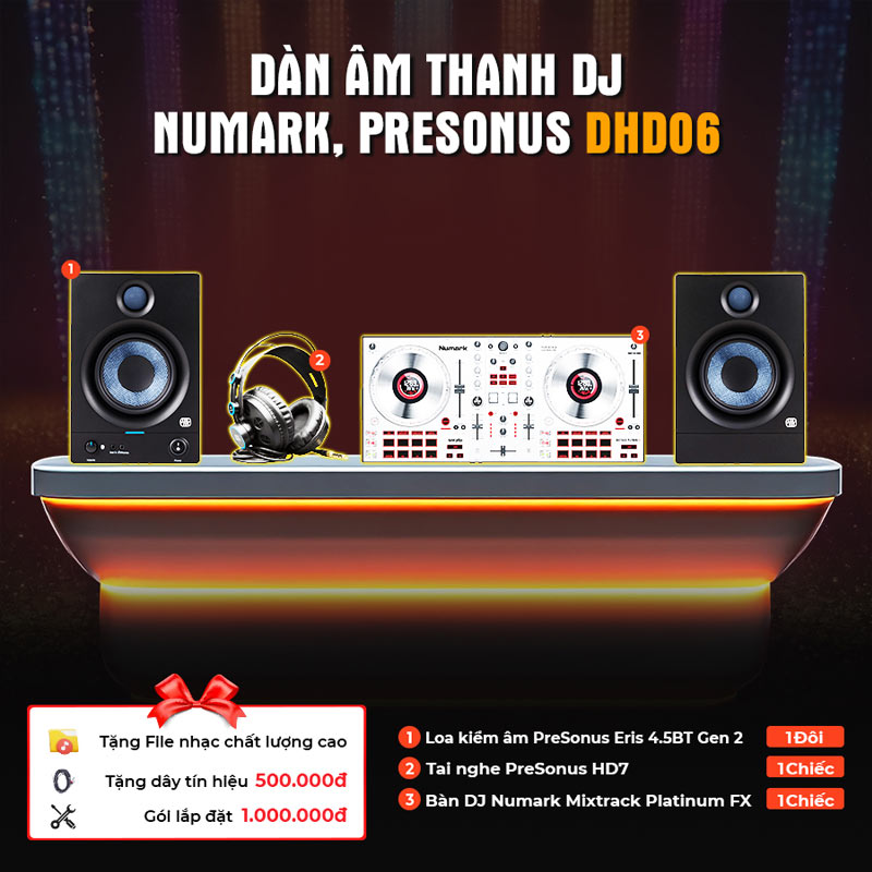  Dàn âm thanh DJ Numark, Presonus DHD06 