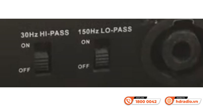 Điều chỉnh cục đẩy karaoke 