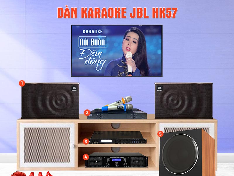  Dàn karaoke JBL HK57