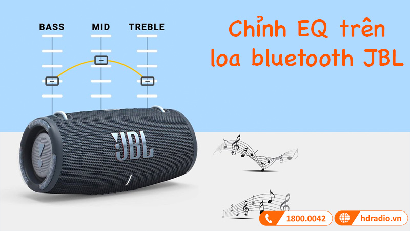 Hướng dẫn chỉnh EQ trên các mẫu loa bluetooth JBL