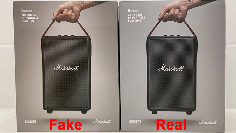 Hộp loa marshall tufton fake