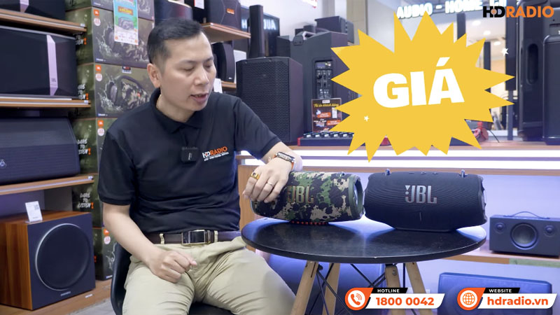 so sánh Loa JBL Xtreme 3 và Loa JBL Xtreme 4