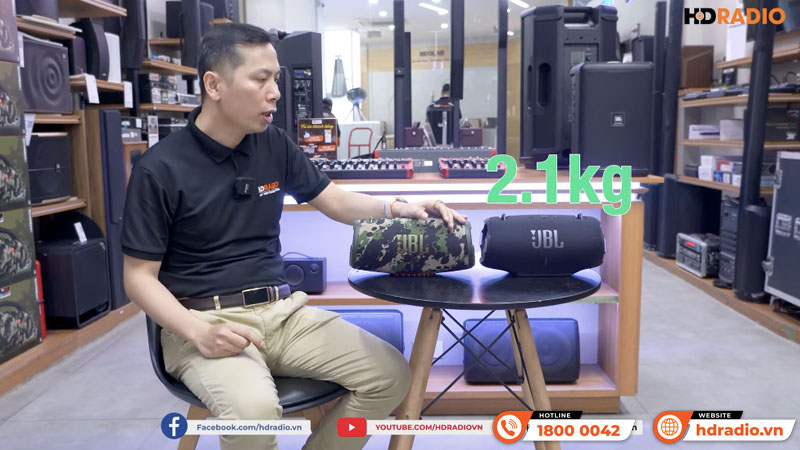 so sánh Loa JBL Xtreme 3 và Loa JBL Xtreme 4