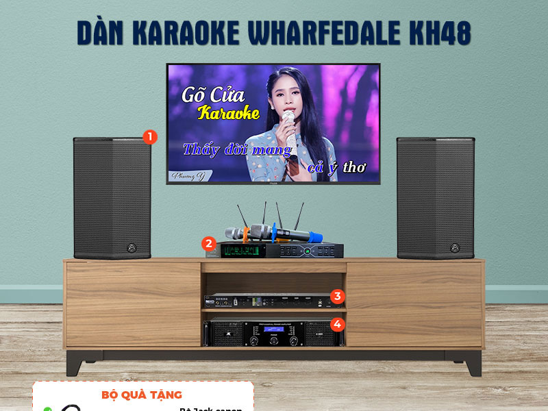 Dàn karaoke Wharfedale KH48