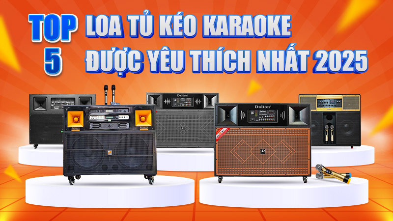 TOP 5 Loa Tủ Kéo Karaoke Được Yêu Thích Nhất 2025