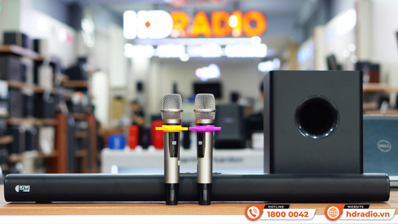 Loa Soundbar Karaoke Kiwi HK02