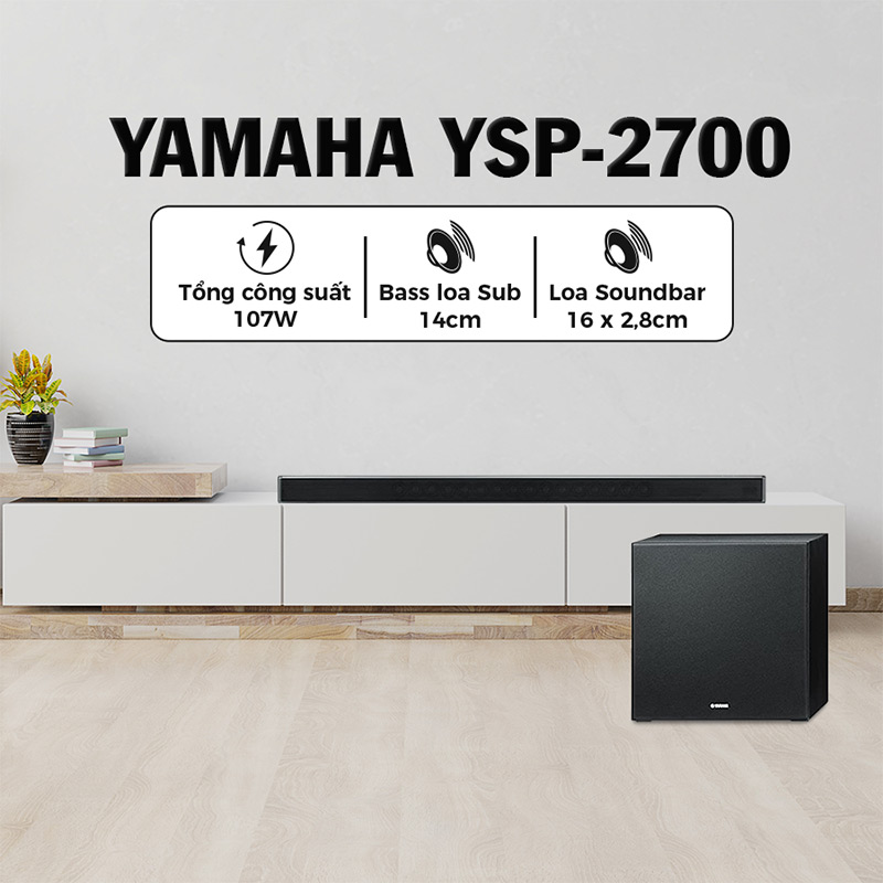 Loa Soundbar Yamaha YSP-2700