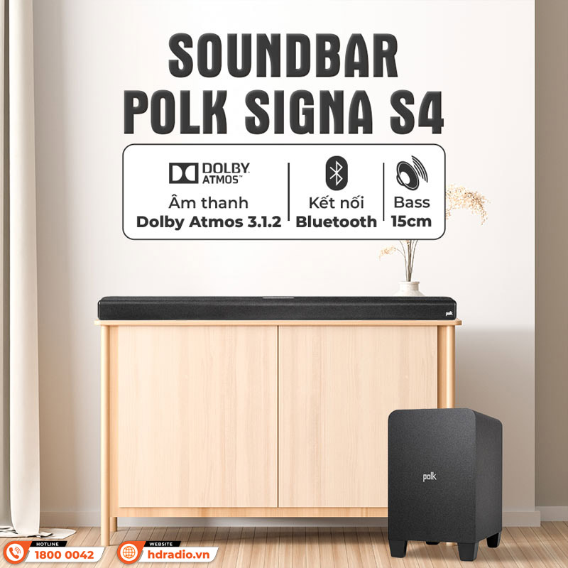 Loa Soundbar Polk Signa S4