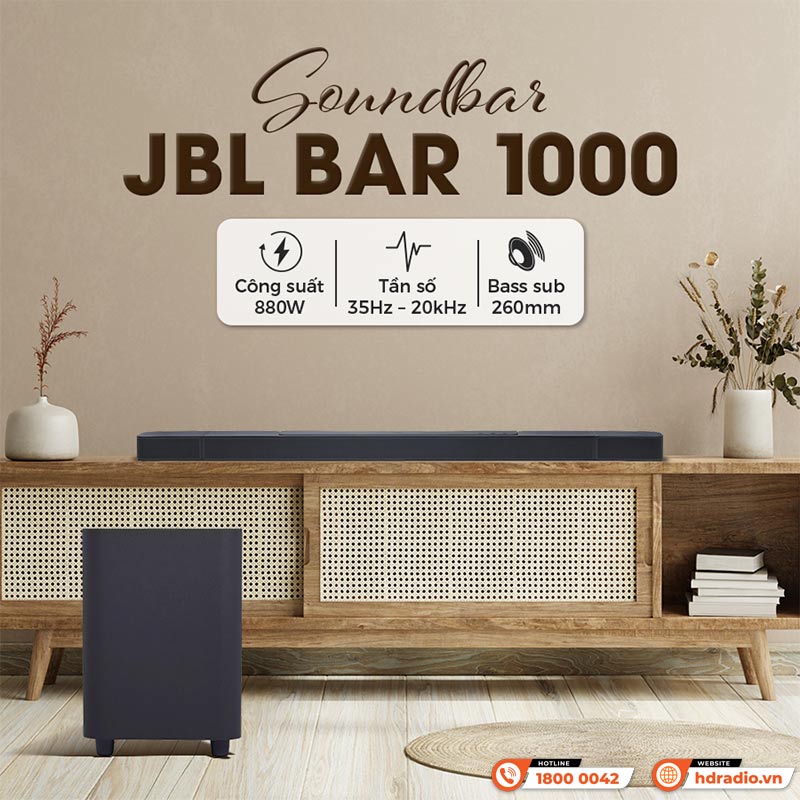 Loa JBL Bar 1000