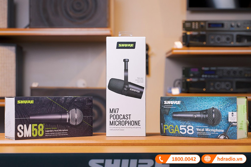 3 mẫu micro Shure đáng mua nhất 2022