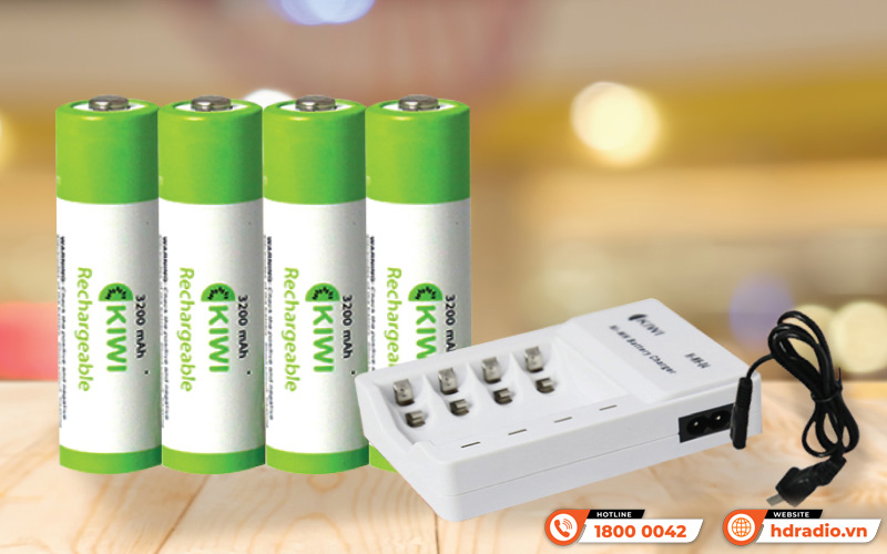 Có nên dùng pin sạc cho micro không dây