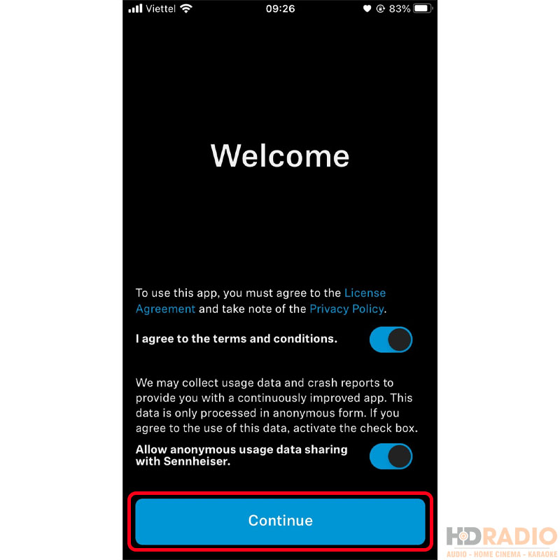 ứng dụng Smart Control Sennheiser
