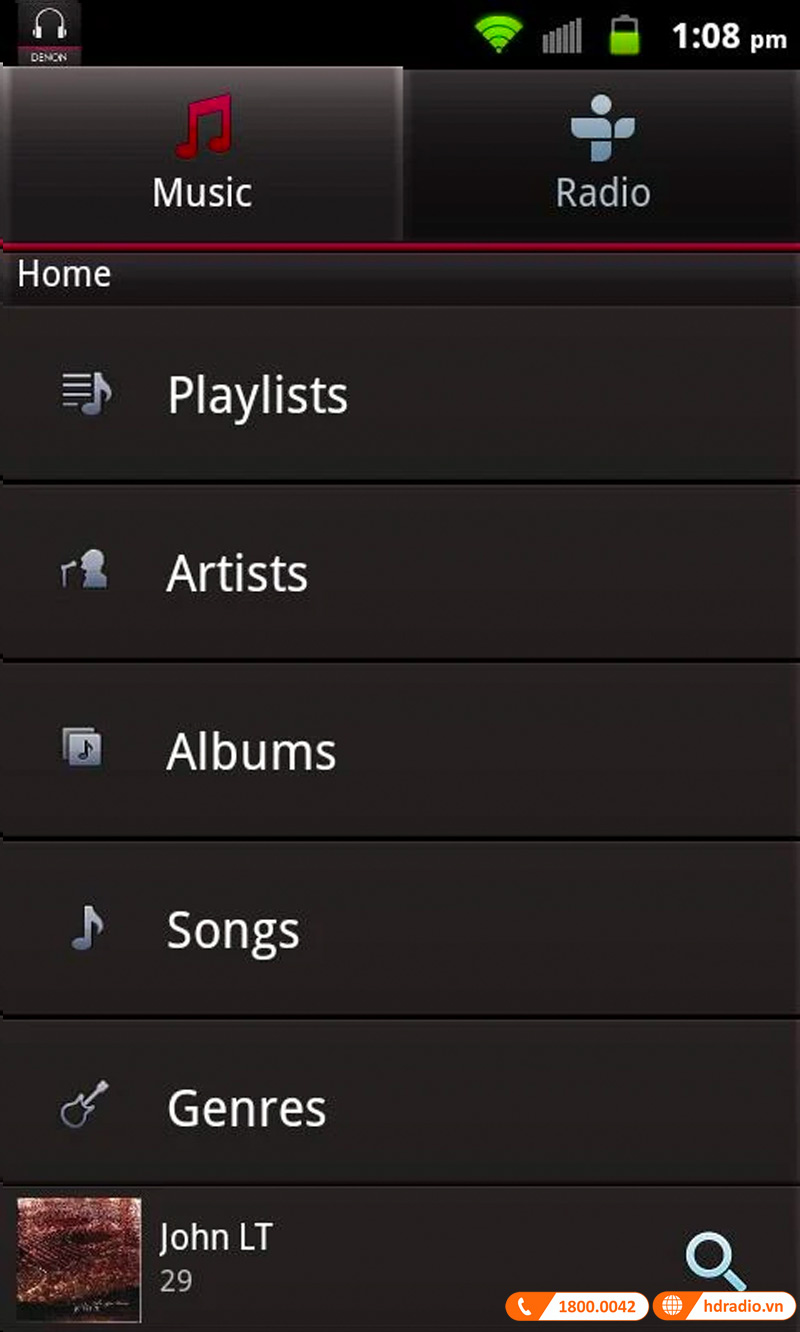 Hướng dẫn tải và sử dụng ứng dụng Denon Audio