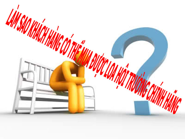 Làm sao khách hàng có thể mua được loa hội trường chính hãng, đúng giá, đúng chất lượng