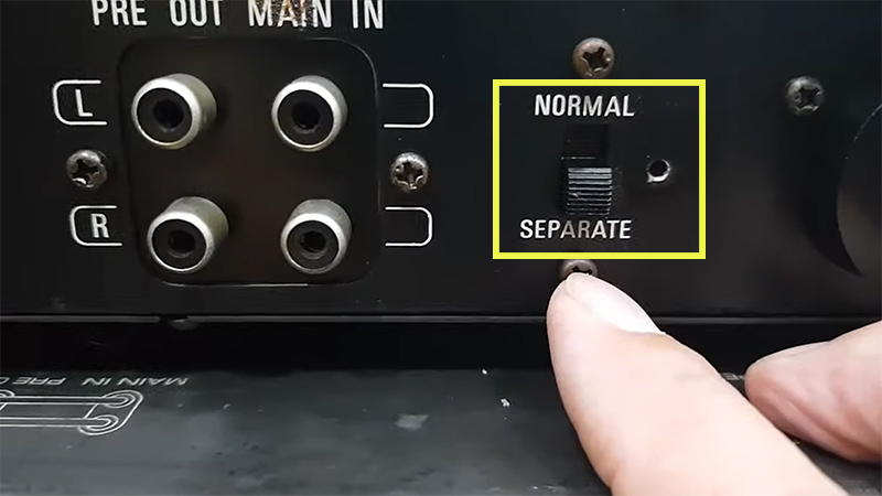 cách đấu pre với amply